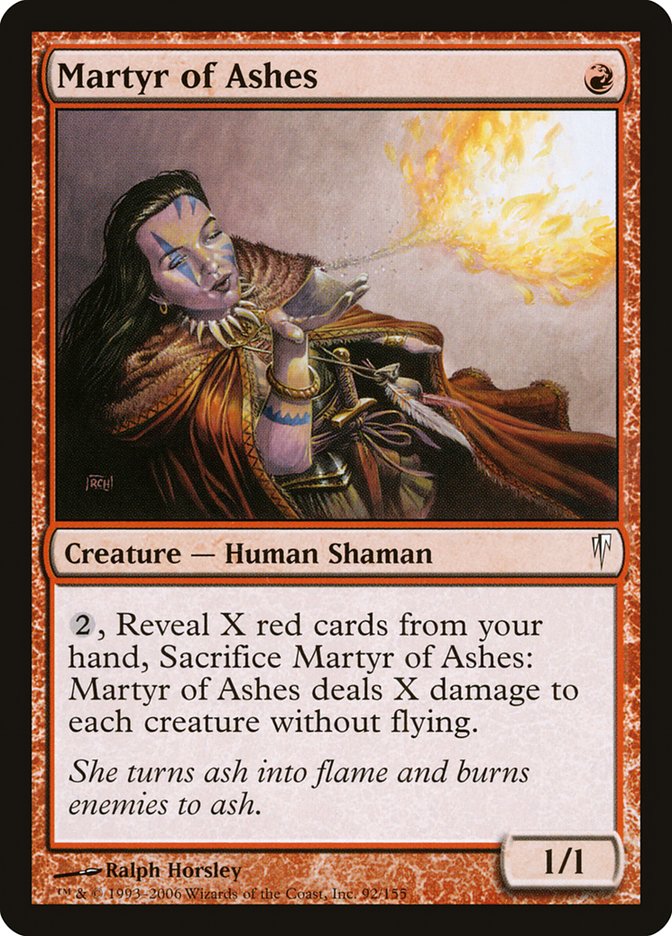 Martyr of Ashes - Foil